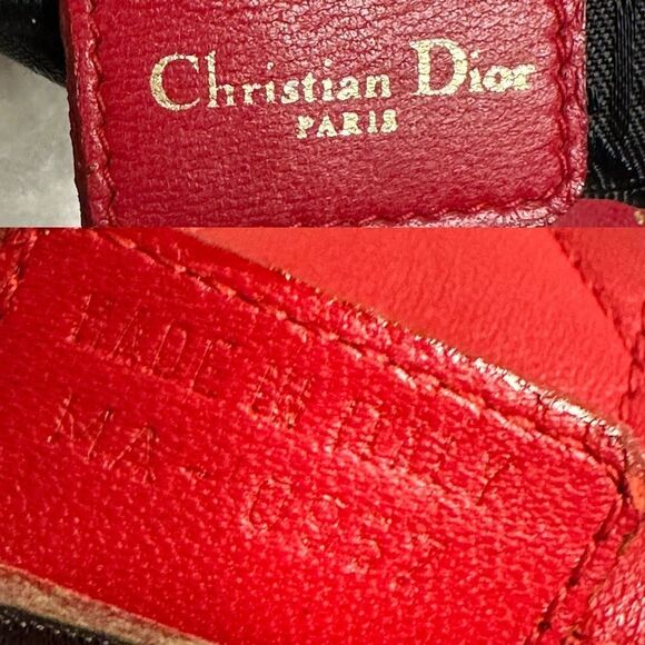 💯Authentic CHRISTIAN DIOR
Lambskin Cannage Large Lady Dior🍀 - Picture 3 of 17